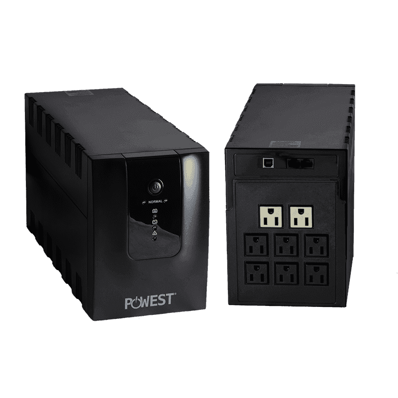 UPS Interactiva De 2200VA/1200W Powest UPS2.2KVA-MK