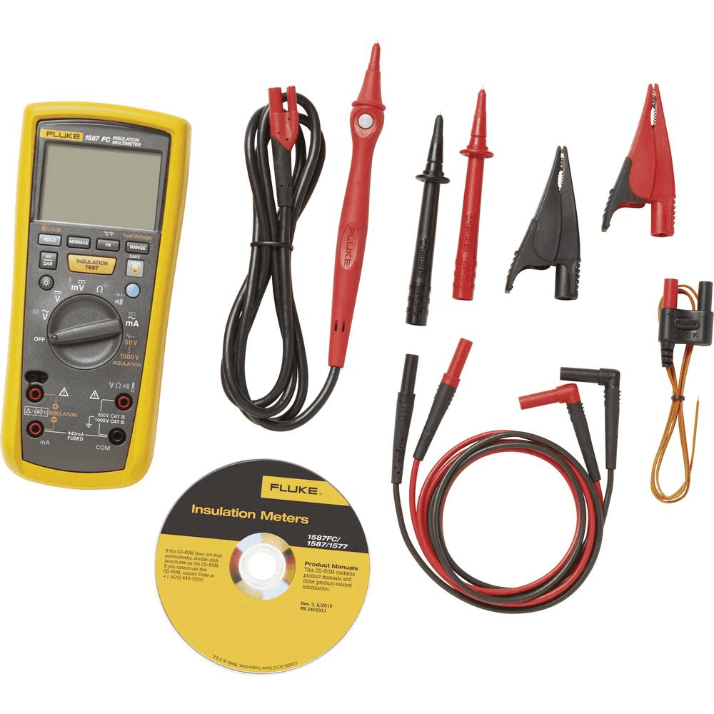 Multímetro De Aislamiento Fluke F1587FC