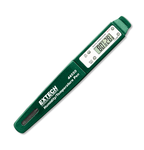 Medidor De Temperatura/Humedad Tipo Lápiz Extech 44550