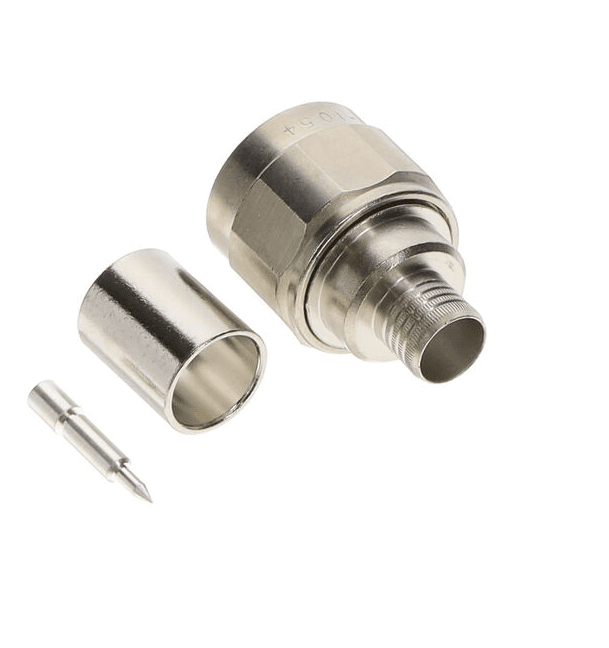 Conector Coaxial Tipo N Macho De Ponchar Amphenol 82-3401054