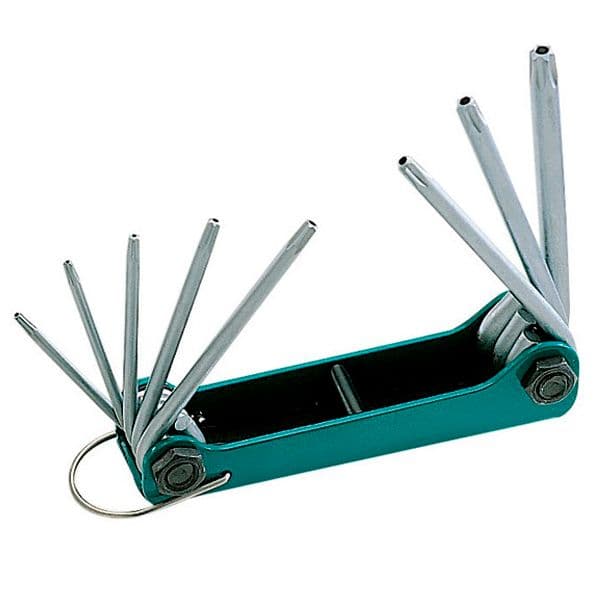 Juego De 8 Llaves En Torx Plegables Proskit 8PK021L
