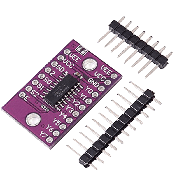 Módulo Multiplexor CJMCU 4051 Analógico De 8 Canales Para Expansión De Entradas CJMCU-4051