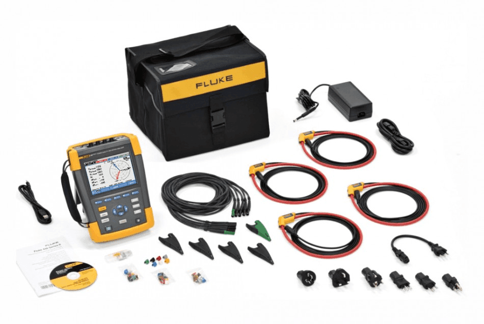 Analizador de calidad eléctrica y de motor Fluke  F438-II