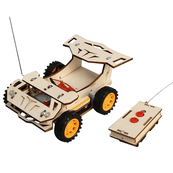 Proyecto Stem De Carro Rc Con Chasis Electrónico Y Control Por Radiofrecuencia KITCARRC