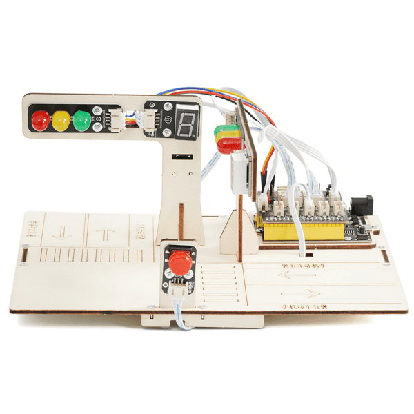 Kit De Semáforo Educativo Con Leds Para Simulación De Tráfico En Proyectos Técnicos KITTRAFI