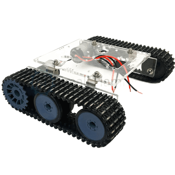 Kit De Tanque Robótico Con Sistema De Orugas Para Aplicaciones Educativas Diy KITTANQUE