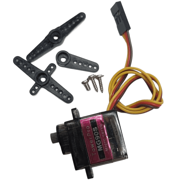 Servo Motor MG90S De 9 Gramos Con Engranajes Metálicos Para Aplicaciones De Precisión MG90S