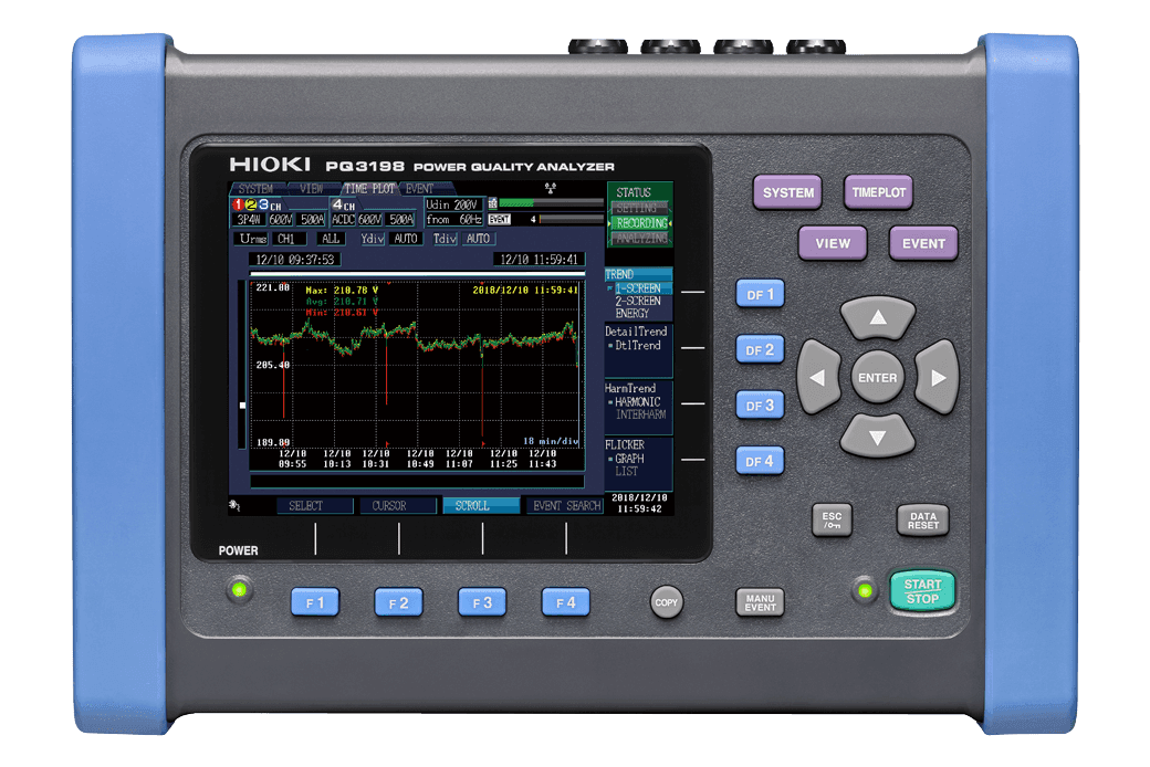 Analizador De Calidad De Energía Hioki PQ3198