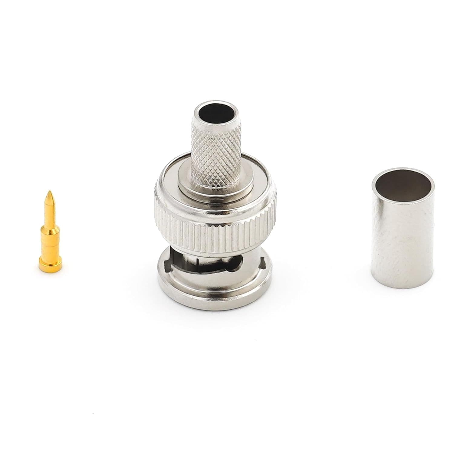 Conector Coaxial BNC Macho para Cable RG 58 UG261