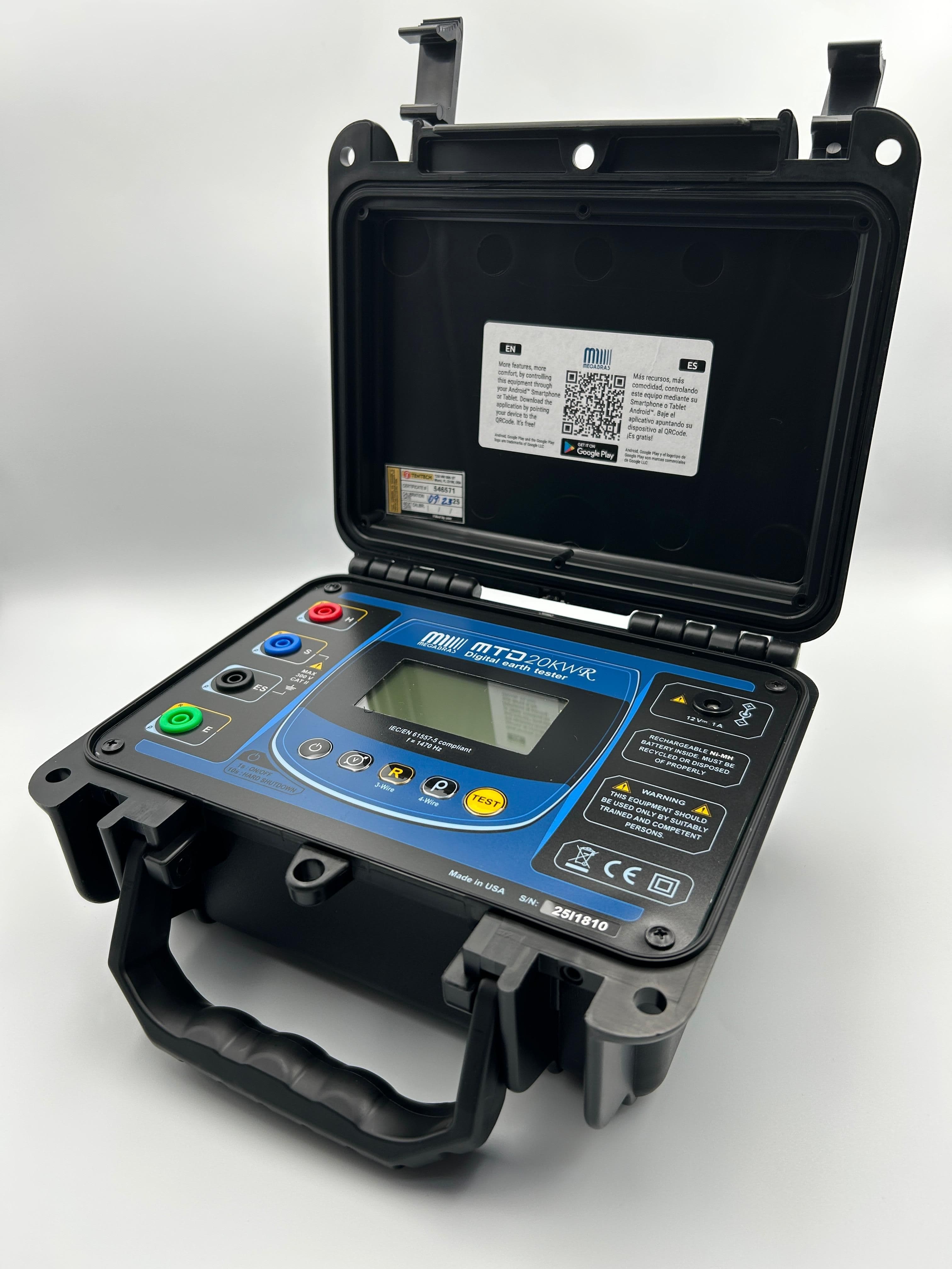 Telurómetro Digital Megabras MTD20KWR