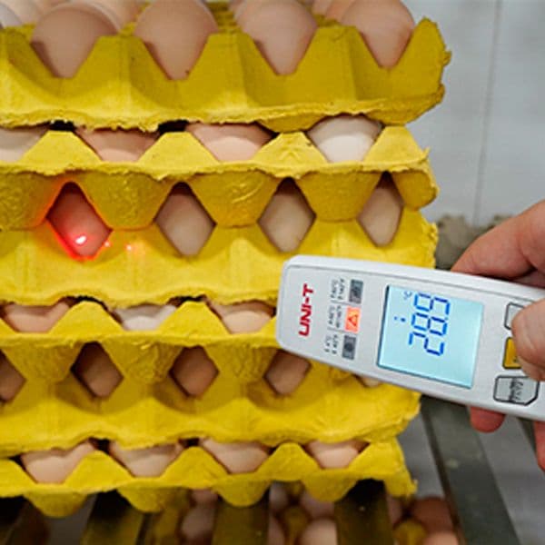 Termómetro para alimentos de contacto y Infrarrojo 2 en 1 Unit A63