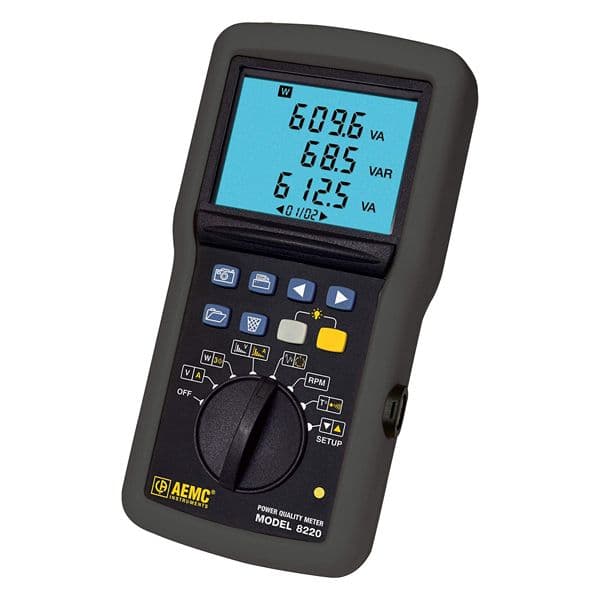 Medidor De Potencia Monofásico AEMC AEMC8220