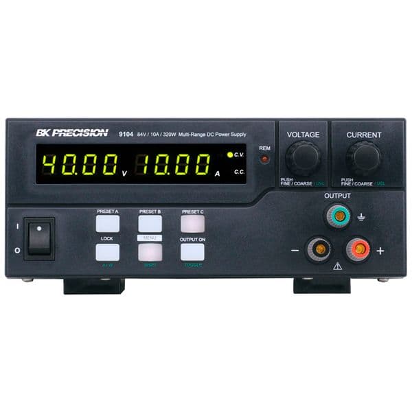 Fuente De Alimentación Rango Múltiple 84V 10A 320W Bk Precision BK9104