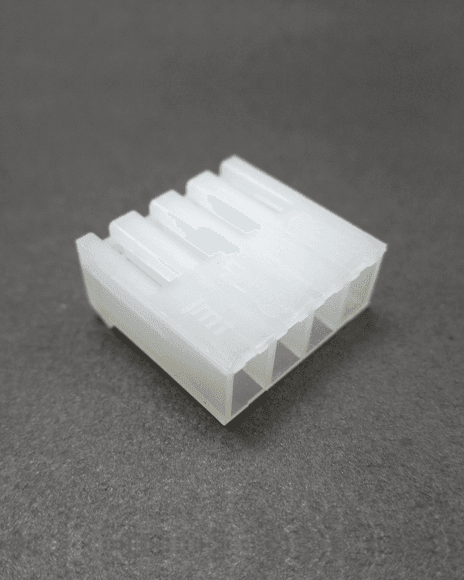 Conjunto De Conectores Molex Macho y Hembra Blanco De 4 Pines C4.156MH