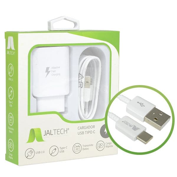 Cargador USB Tipo C 3.1A Carga Rápida CARTIPOC