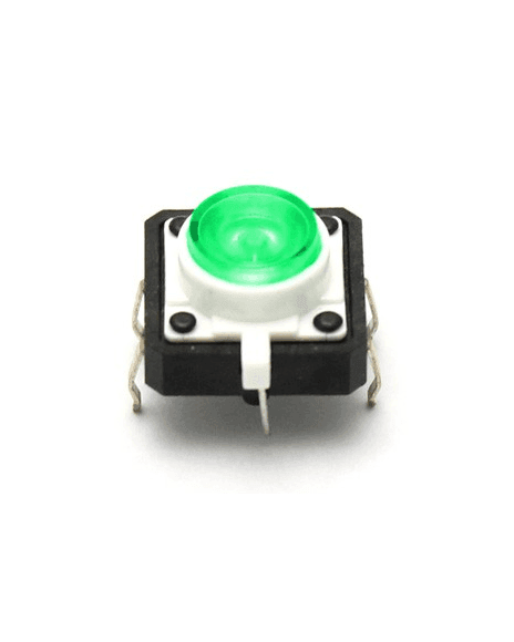 Pulsador Táctil Con Iluminación Verde COM10440