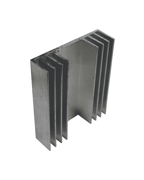 Disipador En Aluminio De 10cm DP10