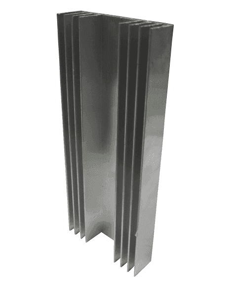 Disipador En Aluminio De 20cm DP20