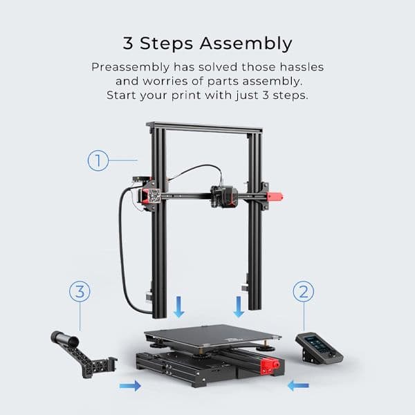 ENDER3-MAXN Impresora 3D Max Neo nivelación automática