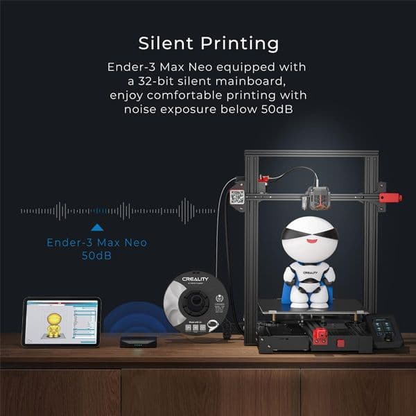 ENDER3-MAXN Impresora 3D Max Neo nivelación automática