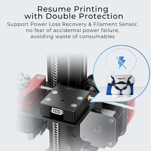 ENDER3-MAXN Impresora 3D Max Neo nivelación automática