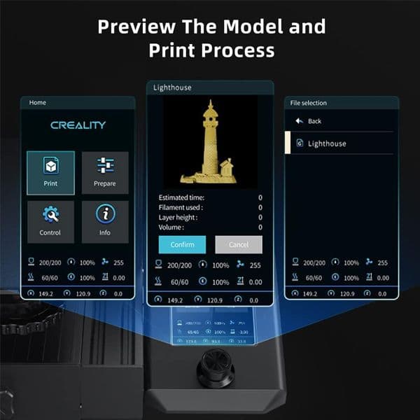 ENDER3-V2N Impresora 3D de nivelación automática