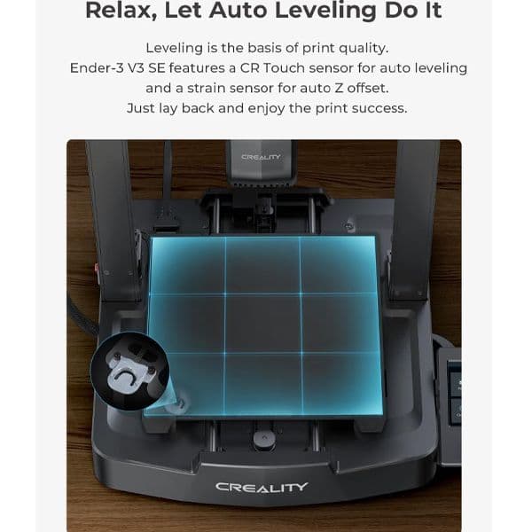 ENDER-3V3-SE Impresora 3D de nivelación automática