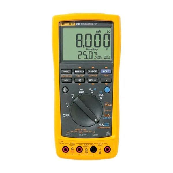 Multímetro De Procesos Con Fluke Connect Fluke F789
