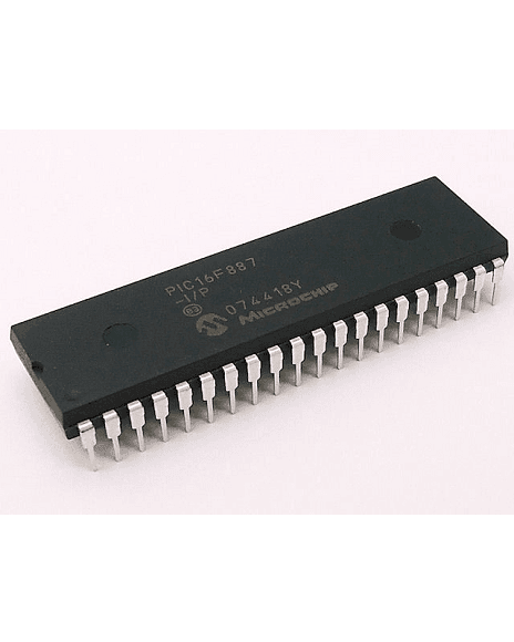 Microcontrolador PIC16F887IP Encapsulado Dip F887IP