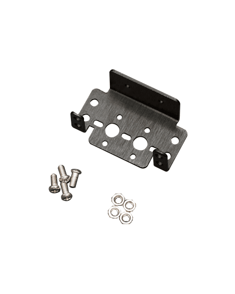 Soporte Multipropósito De Aluminio Anodizado Negro FIT0038