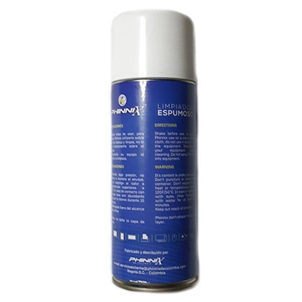 Limpiador Espumoso Phinnix 450ml FNX035