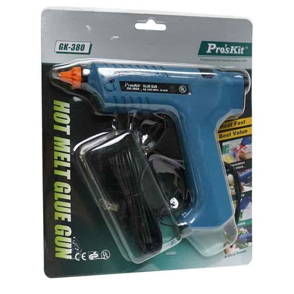 Pistola para Silicona Potencia dual 30W 80W Proskit GK380A