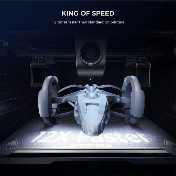 K1 Impresora 3D Velocidad de impresión 600 mm/s