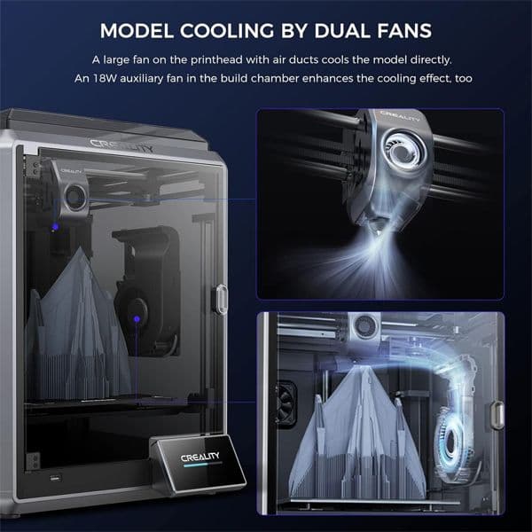 K1 Impresora 3D Velocidad de impresión 600 mm/s