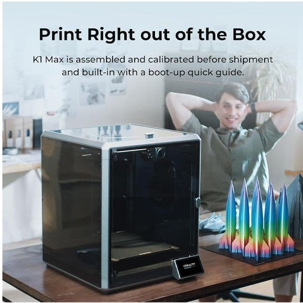 K1-MAX Impresora 3D Velocidad de impresión 600 mm/s