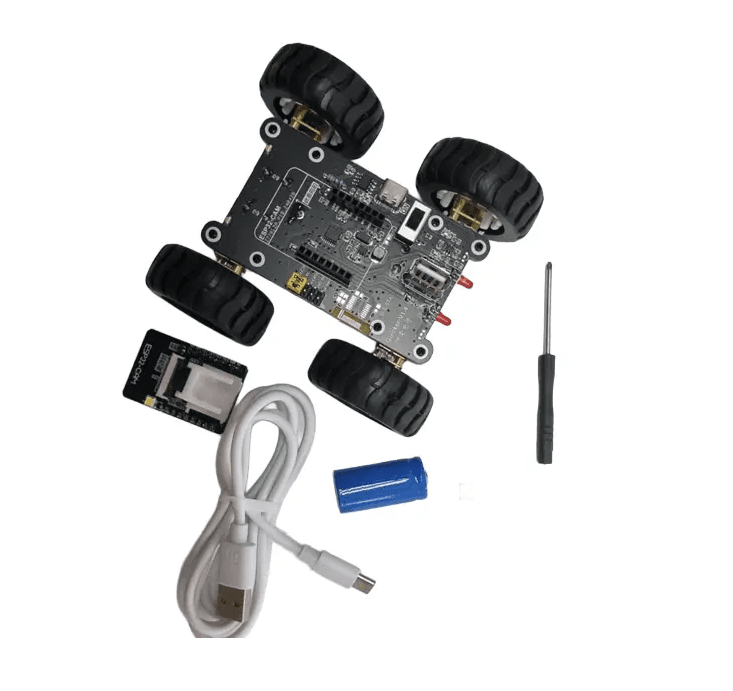 Carro De Video Basado En Esp32 Con Cámara Y Control Remoto Para Vigilancia Inteligente ESP32CAR