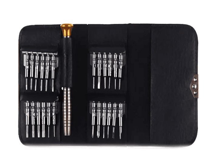 Kit De Herramientas De Precisión 25 En 1 Para Reparación Electronica KITPER25EN1