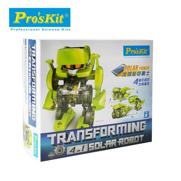 KITR4EN1 Robot solar 4 en 1 GE-617 Proskits