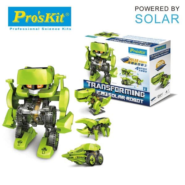 KITR4EN1 Robot solar 4 en 1 GE-617 Proskits