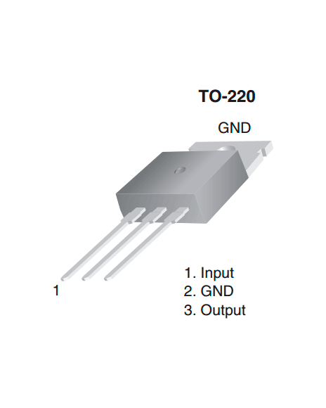 Regulador De Voltaje Positivo De 8V 1A LM78T08