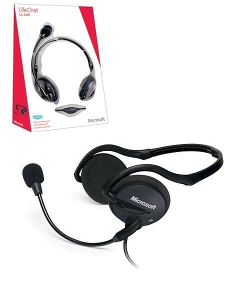 Auriculares LifeChat Microsoft LX2000