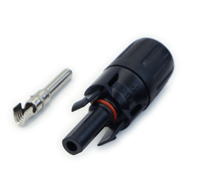 Conector MC4 Macho Para Panel Solar Con Pin Hembra MC4M