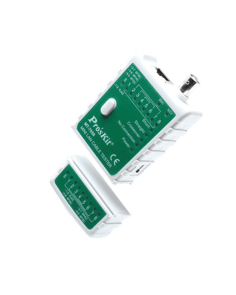 Probador De Cables De Red Punto a Punto Proskit MT7058