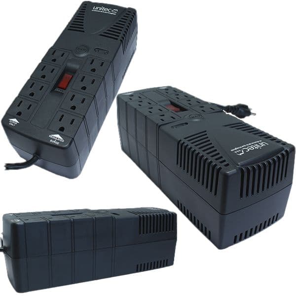 Regulador Automático 8 Salidas 125Vac 320W/1000VA MTR8PCV