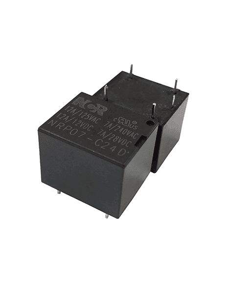 Relé De 5 Pines 24Vdc 12A Para Circuito Impreso R24V5P12A