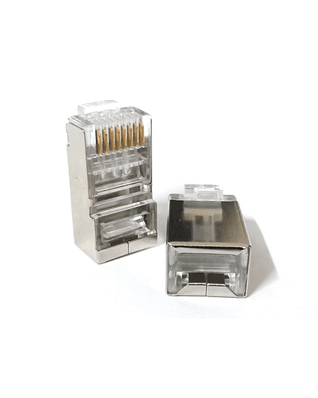 Plug Rj45 Categoria 6 Blindado RJ45BL
