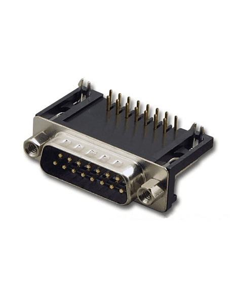 Conector Db15 Macho De 2 Hileras Para PCB RS15MIM