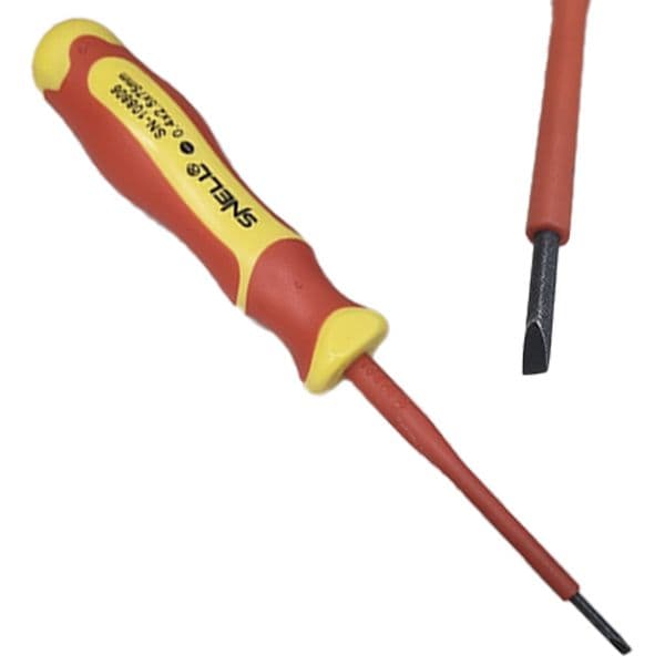Destornillador pala aislado 1000V SNELL SN70101