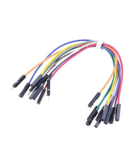 Juego De Cables Dupont De 20cm Macho a Hembra SPA100