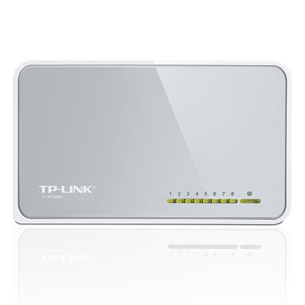 Suiche De Red 8 Puertos 10/100Mbps Tp Link TL-SF1008D SW8